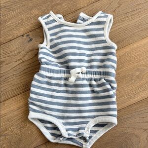 Striped Baby Romper
